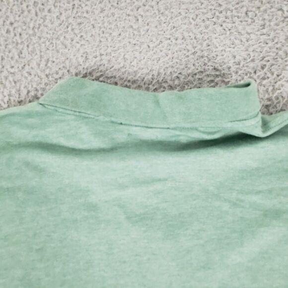 Polo Ralph Lauren Shirt Mens Extra Large Green Pima Cotton‎ Casual Preppy SS - Picture 10 of 12